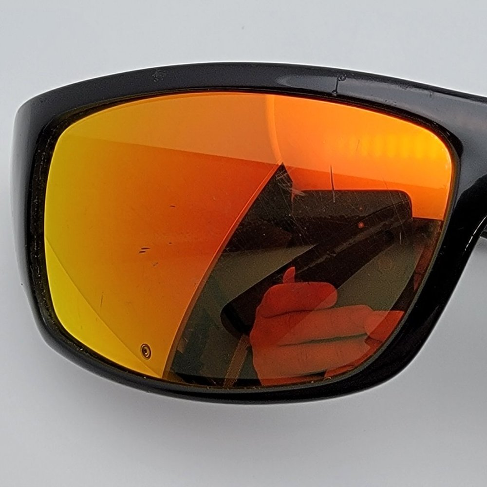 *SOLD* Maui Jim World Cup MJ266 Black Frame Fuse Gold Mirror Polarized Sunglass - Picture 13 of 13